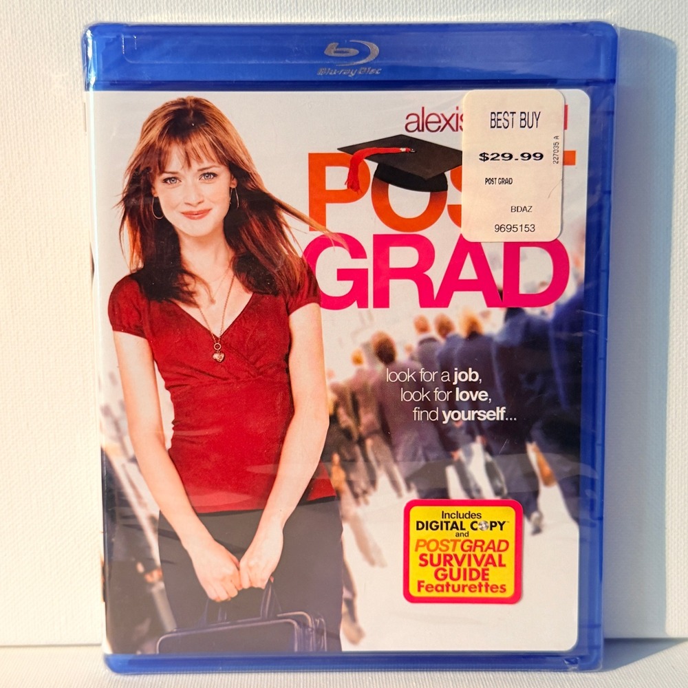 Post Grad NEW Blu-ray Alexis Bledel Michael Keaton 2009 Rom-Com Movie New Sealed